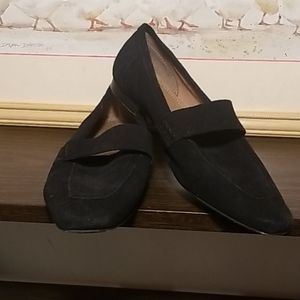 OSOS Ladies Shoes Black suede size 8